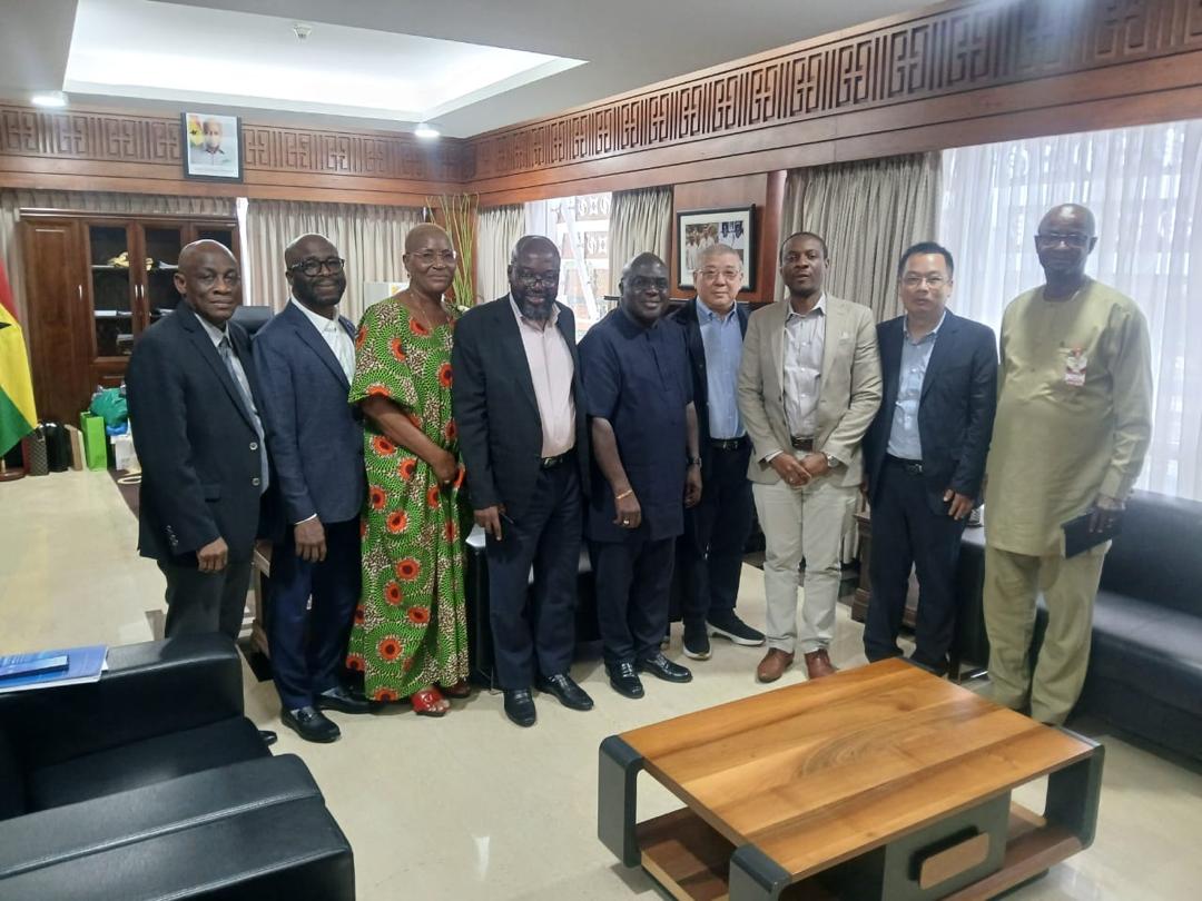 MICTON CONSULT and TIME CROWN ENGINEERING LTD. Representatives with Ghana Chief Of Staff 2