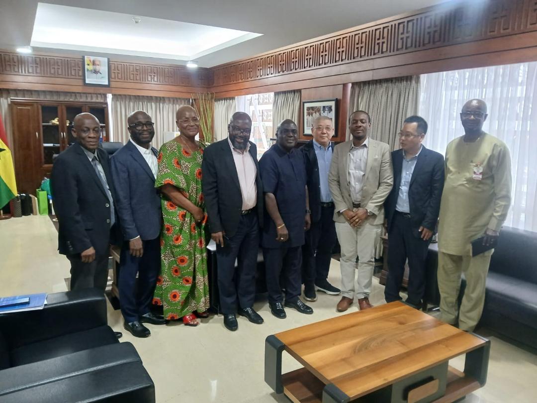 MICTON CONSULT and TIME CROWN ENGINEERING LTD. Representatives with Ghana Chief Of Staff 3